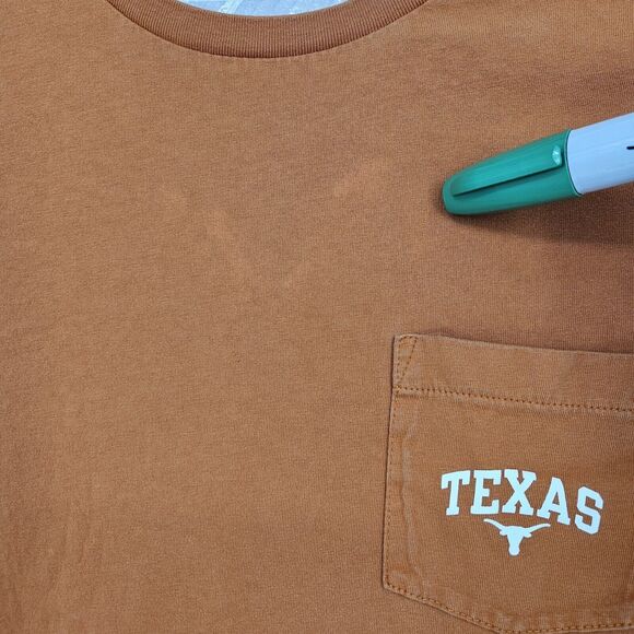 Texas Longhorns Shirt Mens Large Burnt Orange‎ College Football Vineyard Vines - Picture 3 of 10